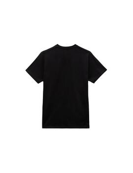 Camiseta Hombre Vans Left Chest Logo II Negra