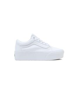 Zapatilla Mujer Vans Old Skool Stackform Blanca