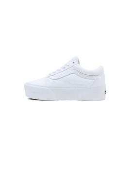 Zapatilla Mujer Vans Old Skool Stackform Blanca