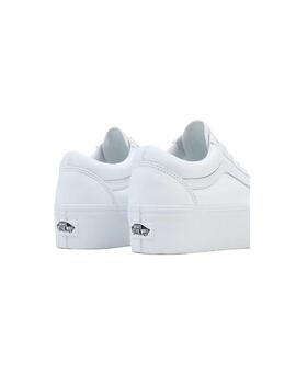 Zapatilla Mujer Vans Old Skool Stackform Blanca