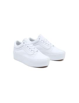 Zapatilla Mujer Vans Old Skool Stackform Blanca