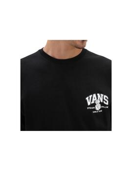 Camiseta Hombre Vans Steady Rollin Negra