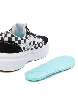 Zapatilla Mujer Vans Old Skool Overt CC Cuadros