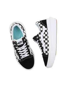 Zapatilla Mujer Vans Old Skool Overt CC Cuadros