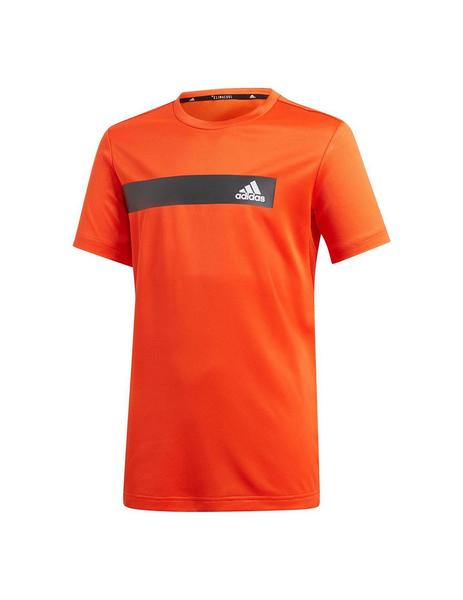 Coronel Contratación Constitución Camiseta adidas Cool Tee Niño Naranja