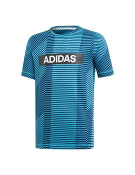 Camiseta adidas Tr Br Tee Niño Azul