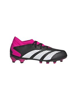 Zapatilla Fútbol Junior adidas Predator Negro/Rosa