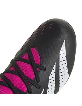 Zapatilla Fútbol Junior adidas Predator Negro/Rosa