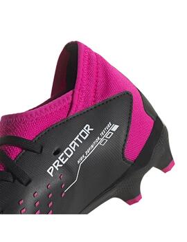 Zapatilla Fútbol Junior adidas Predator Negro/Rosa