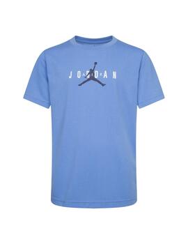 Camiseta Niño Jordan Jumpman Graph Celeste