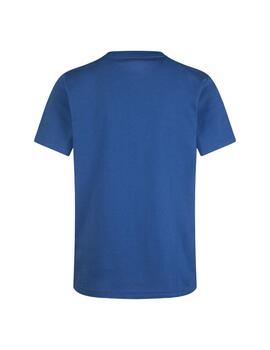 Camiseta Niño Jordan Fireball Dunk Azul