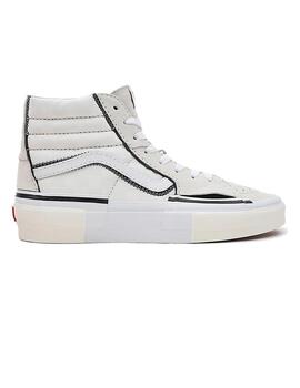 Zapatillas Mujer Vans Sk8-Hi Reconstruct Crema Bla