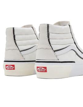 Zapatillas Mujer Vans Sk8-Hi Reconstruct Crema Bla