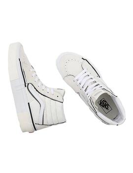 Zapatillas Mujer Vans Sk8-Hi Reconstruct Crema Bla