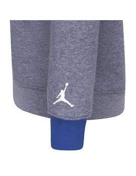 Chandal Niño Jordan Air Ftcrew Gris Azul