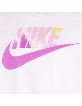 Camiseta Niña Nike Digi Dye Futura Rosa