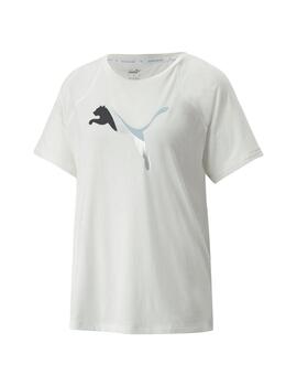 Camiseta Mujer Puma Evostripe Rosa