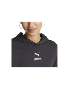 Sudaderas Mujer Puma Better Negra