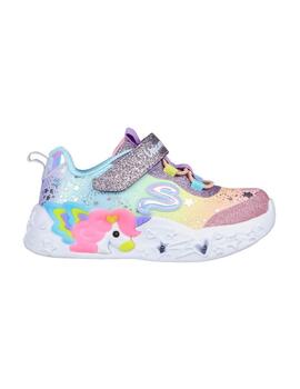 Zapatilla Baby Skechers Light Unicorn Multicolor