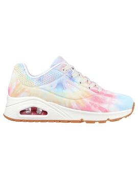 Zapatilla Mujer Skechers Uno Hyped Multicolor