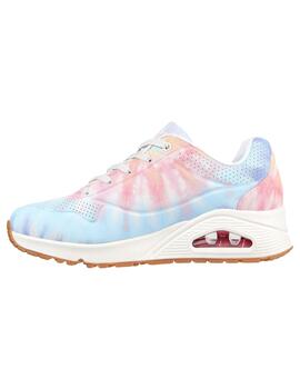 Zapatilla Mujer Skechers Uno Hyped Multicolor