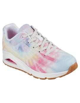 Zapatilla Mujer Skechers Uno Hyped Multicolor