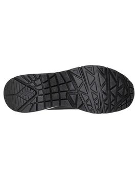 Zapatilla Mujer Skechers Uno-Shimmer Away Negro