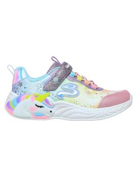 Zapatilla Niña Skechers Lights Multicolor