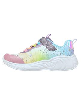 Zapatilla Niña Skechers Lights Multicolor