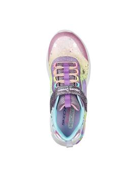 Zapatilla Niña Skechers Lights Multicolor