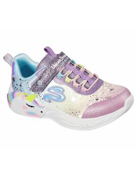 Zapatilla Niña Skechers Lights Multicolor