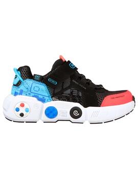 Zapatilla Niño Skechers Gametronix Multicolor