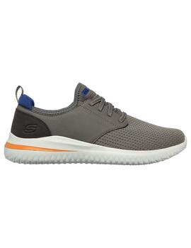 Zapatilla Hombre Skechers Delson 3.0 Gris