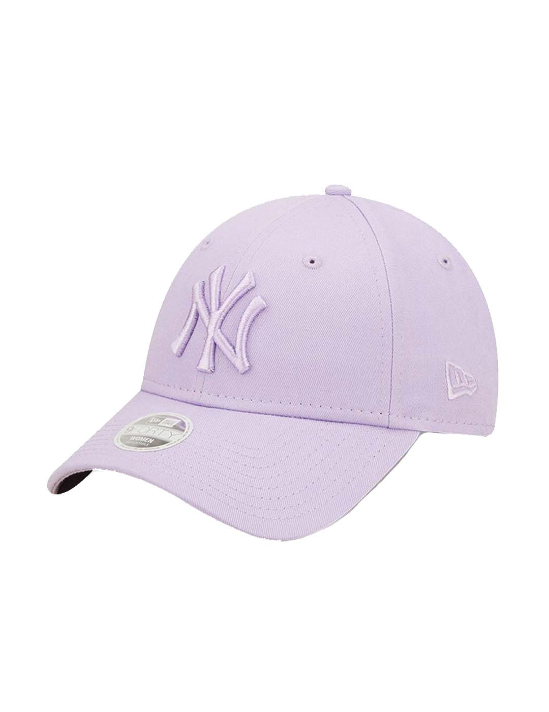 Gorra de béisbol rosa 940 de New Era de los NY Yankees para mujer