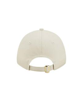 Gorra Mujer New Era 9Forty Los Angeles Beige Dorad