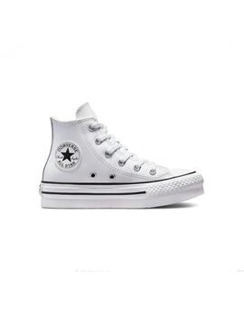 Zapatilla Niñ@ Converse Ctas Eva Lift Piel Blanc