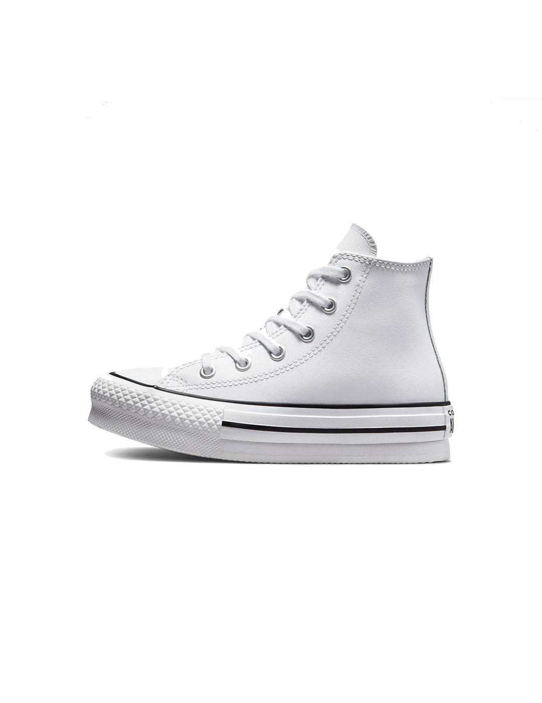 Zapatilla Niñ@ Converse Ctas Eva Lift Piel Blanc