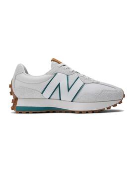 Zapatilla Mujer New Balance 327 Blanca Verde