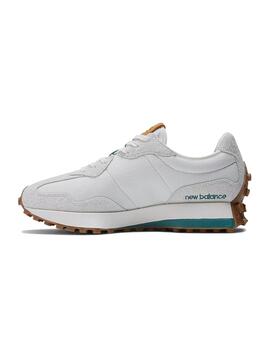 Zapatilla Mujer New Balance 327 Blanca Verde