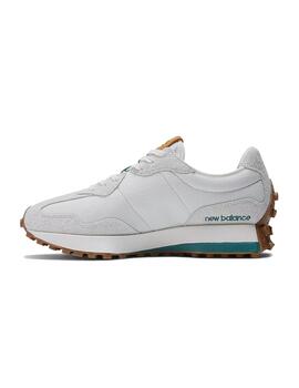 Zapatilla Mujer New Balance 327 Blanca Verde