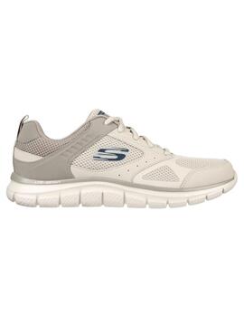 Zapatilla Hombre Skechers Track-Syntac Beige