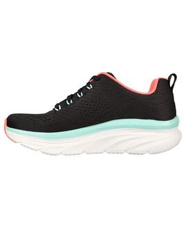 Zapatilla Mujer Skechers D´Lux Walker Negro