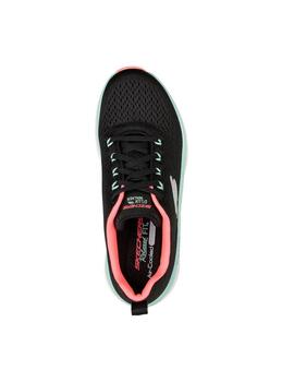 Zapatilla Mujer Skechers D´Lux Walker Negro