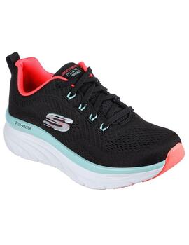 Zapatilla Mujer Skechers D´Lux Walker Negro