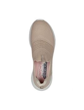 Zapatilla Mujer Skechers Ultra Flex 3.0 Beige