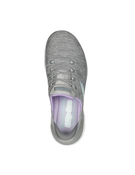 Zapatilla Mujer Skechers Summits Gris