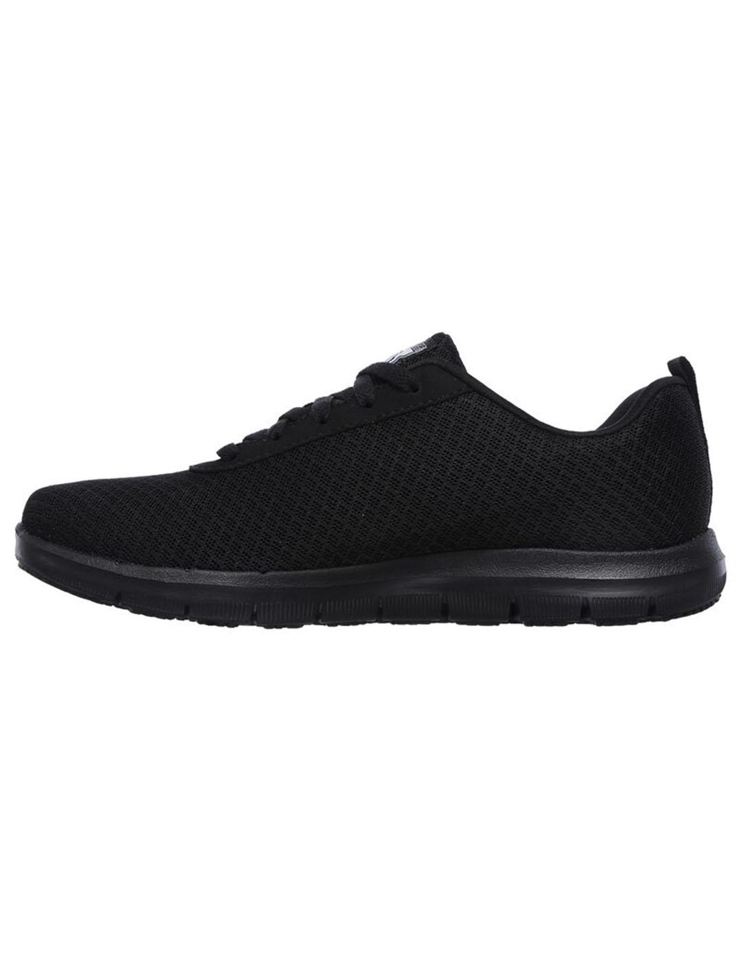 Zapatilla Mujer Skechers Chenter Negro