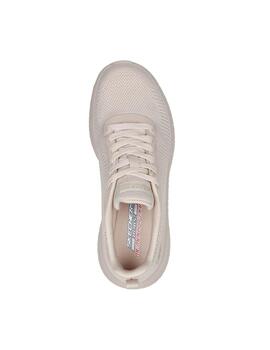 Zapatilla Mujer Skecher Squad Chaos Beige