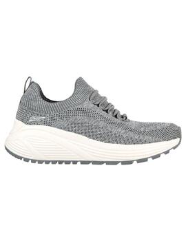 Zapatilla Mujer Skechers Bobs Sparrow Gris