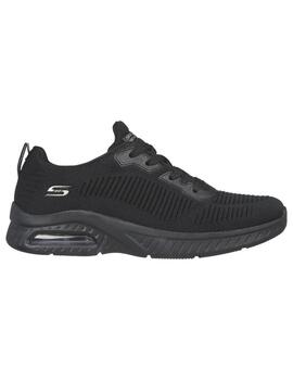 Zapatilla Mujer Skechers Bob Squad Air Negro